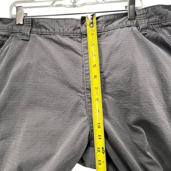 Carhartt Force Mens Gray Cargo Pants Relaxed Ripstop Pockets Durable 42x30 - Picture 15 of 16